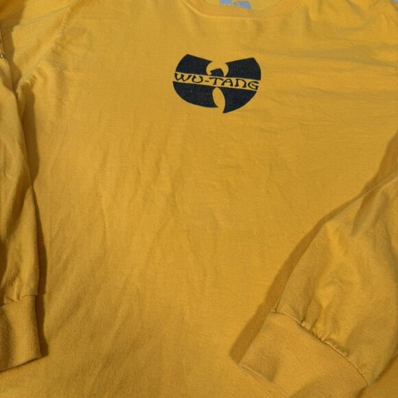 Wu-Tang Clan Graphic Logo Longsleeve T-Shirt - Picture 3 of 7